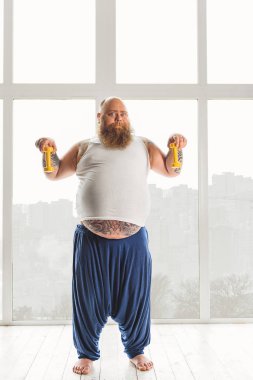 Şişman adam egzersiz istemiyor