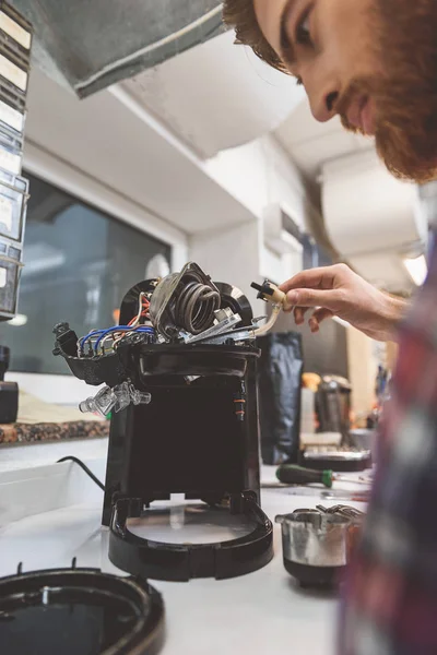 Seria máquina de café artesanal renovación — Foto de Stock