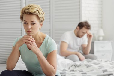 Evli çift ciddi bir sorunum var