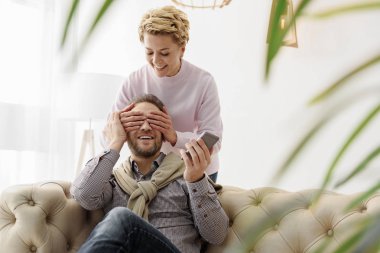 Joyful evli çift birlikte vaktinizi