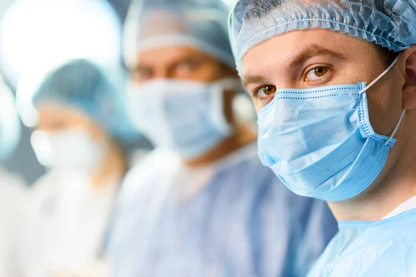 Attentive glance of medical person — Stock Photo, Image