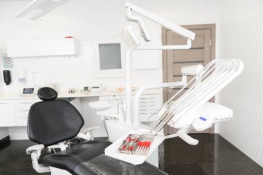 Tasarım ekipmanları ile rahat odontologist daire