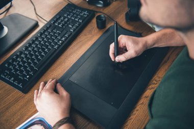 Erkek el aracı resimler için yazma