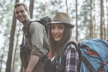 Mutlu çift aktif yaşam tarzı zevk