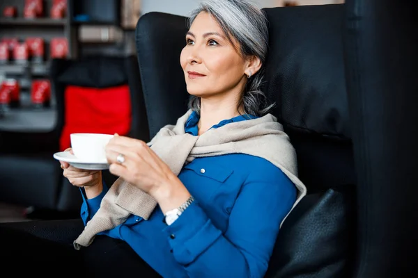 Peaceful day at work and time for good coffee stock photo — Stock Photo, Image