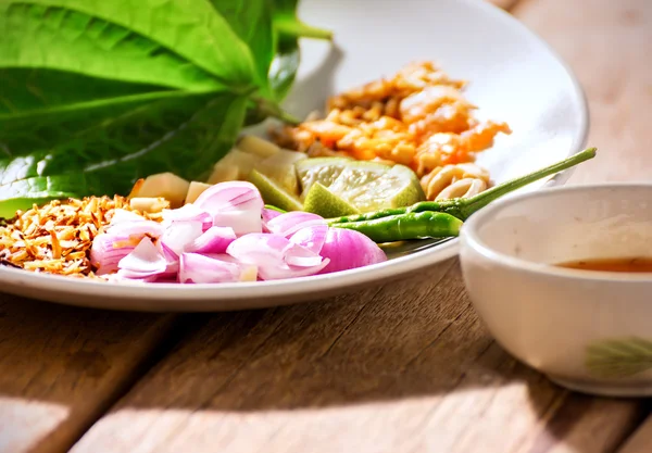 Antipasto thaifood un sapore speziato . — Foto Stock