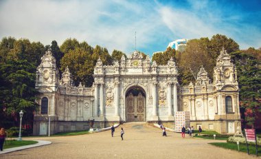Istanbul, kapı Dolmabahçe Sarayı