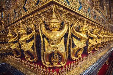 Altın garuda heykel Kraliyet Sarayı, bangkok, Tayland.