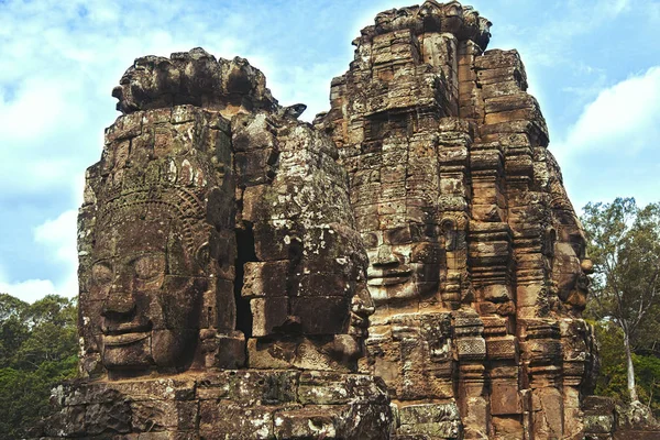 Templo de Bayon Angkor Thom —  Fotos de Stock