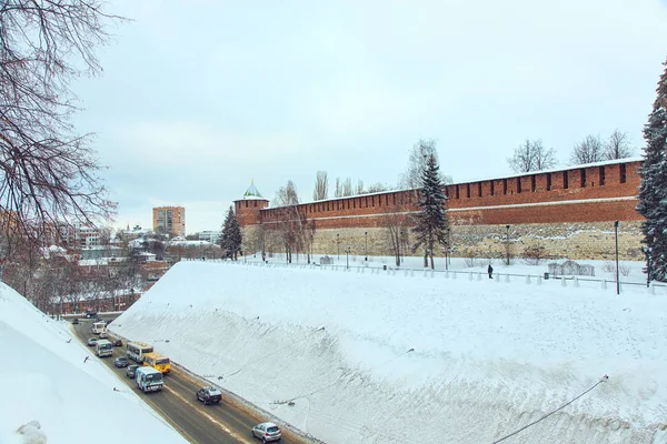 Veduta di Nizhny Novgorod Cremlino — Foto Stock
