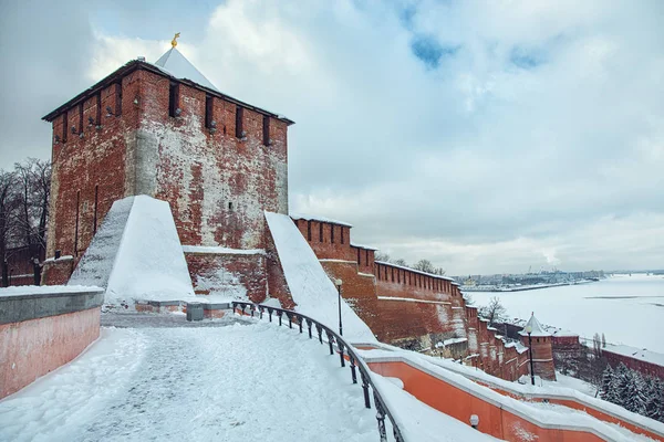 Veduta di Nizhny Novgorod Cremlino — Foto Stock