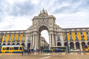 Rua Augusta zafer takı ticaret Meydanı