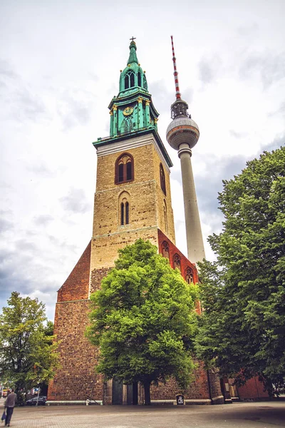 Iglesia de Santa María en Berlín — Foto de Stock