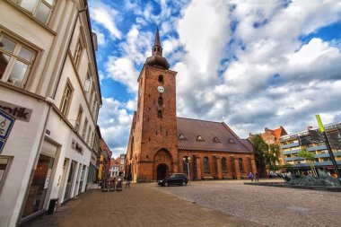 Kilise Saviour Horsens şehir merkezinde