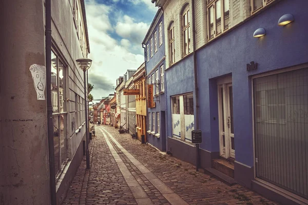 Улица в Horsens, Denmark — стоковое фото