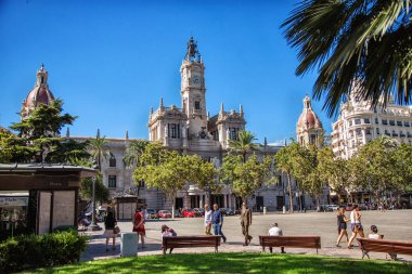 Valencia, İspanya Belediye Binası.