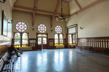 Sirkeci tren istasyonu, İstanbul 'un merkezinde iç