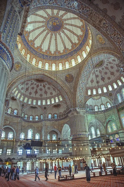ブルー モスクの内部 — ストック写真
