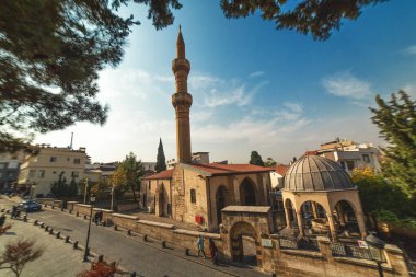 Gaziantep 'teki tepeden Sirvani Camii manzarası