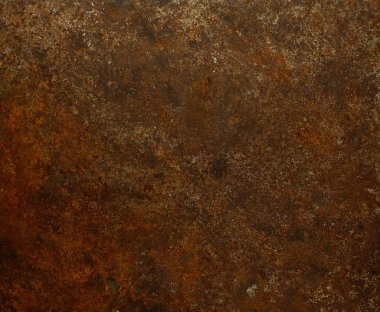 Rusty iron plate as background motif for photo montages