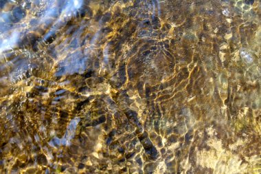 Arka plan görüntüsü. Dalgalar ve su kabarcıkları