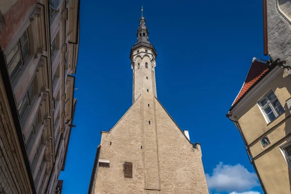 Town Hall of Tallinn in Estonia — Stock Photo, Image