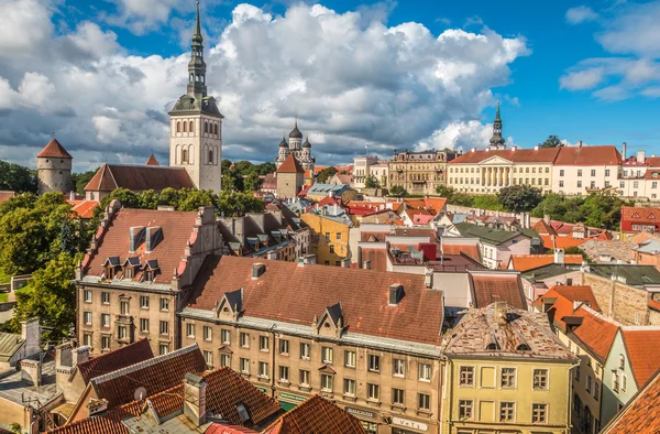 Старый город Таллинна в Эстонии — стоковое фото