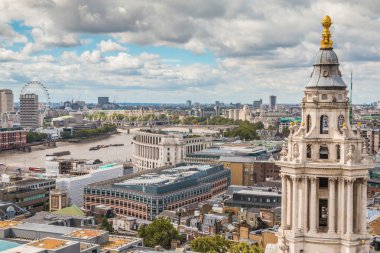 Londra 'nın panoramik manzarası