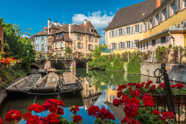 Colmar Alsace Fransa güzel eski binalar