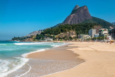 Ipanema Plajı Rio de Janeiro Brezilya güzel görünüm