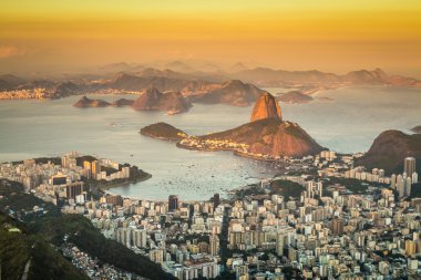 rio de janeiro günbatımı