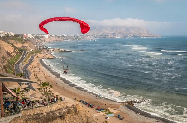 Lima Miraflores Beach güzel görünüm