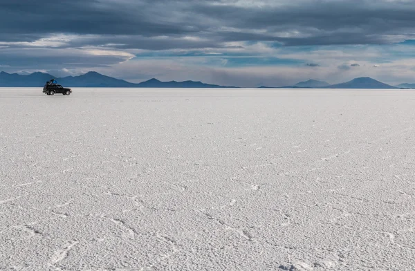 Vista panorâmica do Salar Uyuni Bolívia — Fotografia de Stock