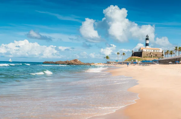 Porto da Barra Beach in Salvador de Bahia — Φωτογραφία Αρχείου