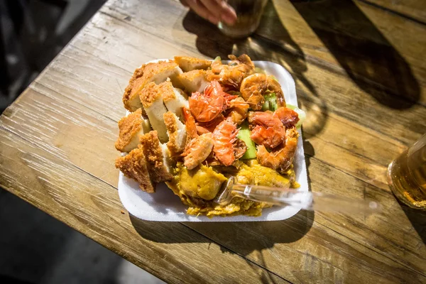 Acaraje food in Salvador de Bahia
