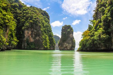 Phuket Körfezi'nin güzel görünüm