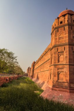 Delhi kırmızı kalede güzel görünüm