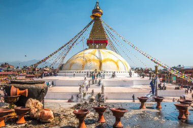 Boudhanath Stupa Kathmandu güzel görünüm