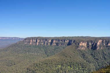 Panoramik mavi Dağları Milli Parkı