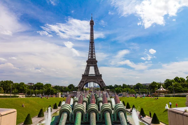 A vista da Torre Eiffel — Fotografia de Stock