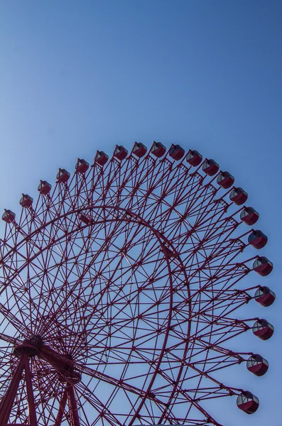 Belle vue sur la grande roue d'Osaka — Photo