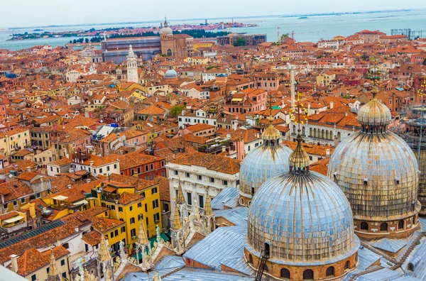 Bonita vista de la ciudad de Venecia — Foto de Stock