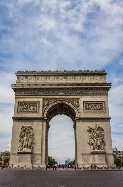 Arco de Triunfo en París — Foto de Stock