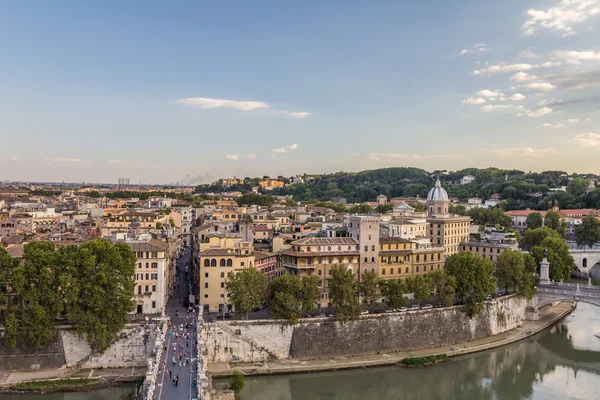 Fin panoramautsikt över Rom — Stockfoto