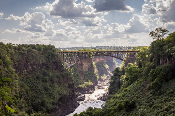 Bridge in Victoria falls