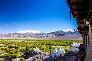 Güzel görünüm Shey Vadisi Ladakh Olimpiyatlar Yarın başlıyor