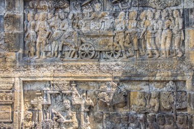 Oymalar Borobudur Tapınağı