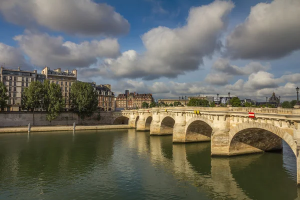 The bridge in Seine river in Paris — Stock Photo, Image