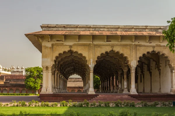 Blick ins Innere der agra fort — Stockfoto