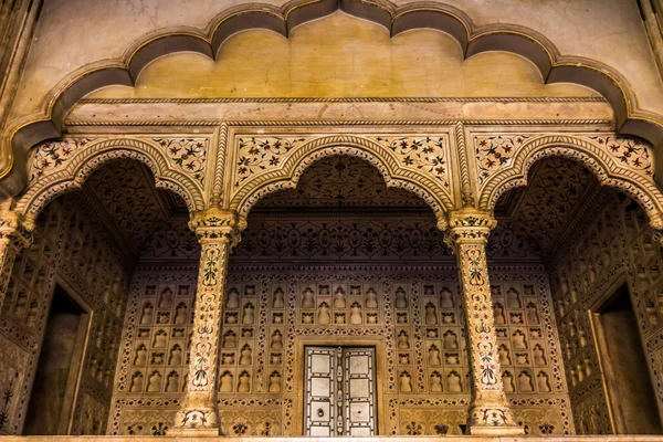 Muren van dit kerkje Agra fort — Stockfoto
